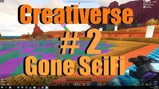 Creativerse Gone SciFI (Co-op Server with Moktoa) Ep 2 - Start & Supplies