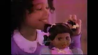 Kenya & Baby Kiana baby doll  #commercial   1994. #blackdoll 