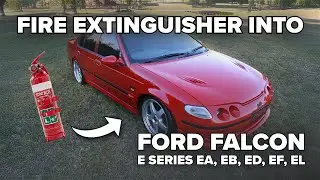 Fire Extinguisher Install in Ford Falcon E Series | Kap Industries