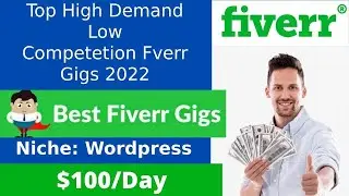 Low competition high demand fiverr gigs 2022| Fiverr Keyword Research