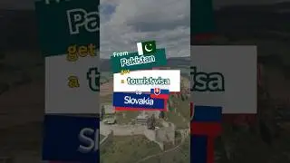 Pakistan 🇵🇰 to Slovakia 🇸🇰: Quick Tourist Visa Guide 2025 (English)