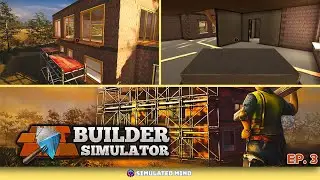 Brick walls to painted halls, we&rsquo;re doing it all! | Builder Simulator (Ep. 3) | Simulated Mind