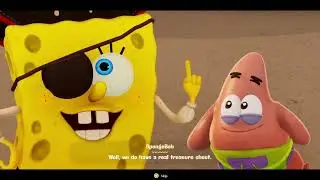 SpongeBob SquarePants: The Cosmic Shake &ndash; Pirate Goo Lagoon (Admiral Prawn) | PS4 Gameplay