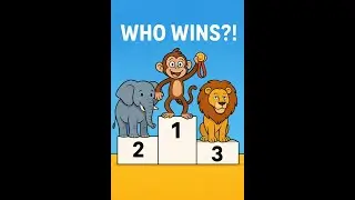 Which Animal Wins the Gold Medal? 🏅🐒 Animal Olympics AI , ai funny video, animal sports, trending