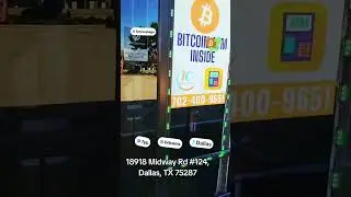 New BTC location open! #bitcoinatm #cryptocurrency #crypto #bitcoinmachine #money #investingmoney