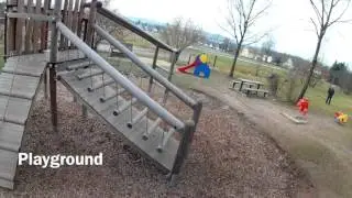 Walkera F210 - FPV Compilation NEW CUT (Playground, Riverside)