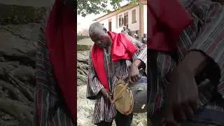 Talking drum.... African Culture #ghana #youtubeshorts #festival #youtuber  #drama #africa