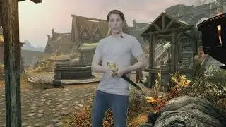 Jerma visits Skyrim