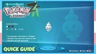 Where To Catch Vanillite In Pokemon Legends ZA | Location Quick Guide
