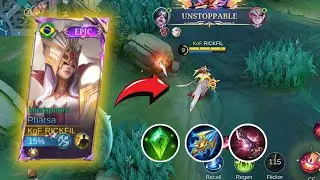 Pharsa Solo Rank Gameplay | Mobile Legends Best Build