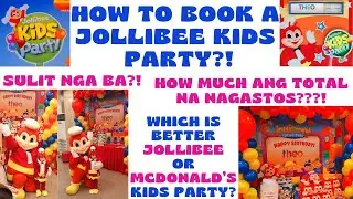PART 2: HOW TO BOOK A JOLLIBEE KIDS PARTY?! | JOLLIBEE KIDS PARTY 2023 | JOLLITOWN + HONEST REVIEW