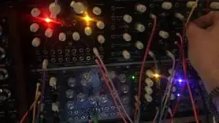 Radical Frequencies DPVCO and VCADSR Talking synth patch