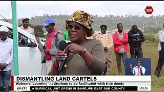 CS Wahome warns land encroachers