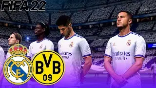 FIFA 22 - Real Madrid vs Borussia Dortmund - UEFA Champions League - Gameplay Next Gen & Full match