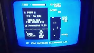 Episode 85.1 - Commodore 64 Radar Rat Race Cartridge Game To Test A C64 - David Bradley 64C