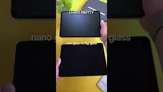 M4 iPad Pro &mdash; текстурированное наностекло, матовый протектор или стекло? Вас это удивит! #iPadPro #шорты
