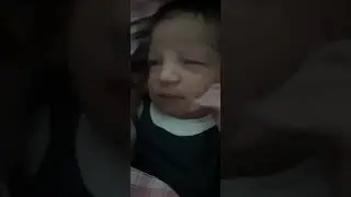 #New born baby #Cute expressions after birth (1st vedio) 😘