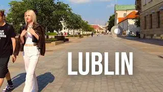 Walking through Lublin's Litewski Square - Spacer w Lublinie, Polska - Poland