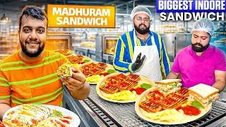 GOLI की speed से बेचते है BAHUBALI SANDWICH 😳😳 हर आधे घंटे में बेचते हैं 10,000 SANDWICH 😱⚠️