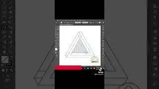 Illustrate 3D Triangle #logo  #logologo #logodesigns #logodesinger #illustrator #illustratortutorial