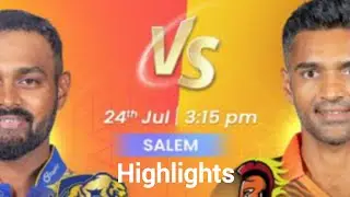 MSP vs RTW TNPL 2022 Highlights|Madurai Panthers vs Ruby Trichy Warriors TNPL Match Highlights 2022