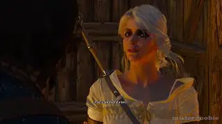 Witcher 3: Ciri romance! flirt options with Skjall