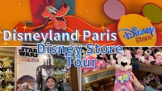 【ディズニーランドパリVlog】ディズニーストアのグッズ紹介！｜ディズニー、ピクサー、スターウォーズ、マーベルのグッズがたくさん！