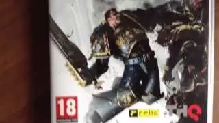 Распаковка Warhammer 40,000: Space Marine Limited edition(PS3)