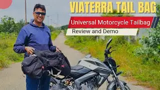 ViaTerra Claw Mini Tail Bag Review & Full Demo | Universal Fit for All Bikes | 48L Waterproof Bag