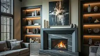 Faux Fireplace Living Room Ideas Live for Renters (US/UK)