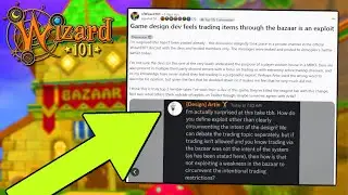 The Wizard101 Bazaar Debate Just Got Even More Heated.