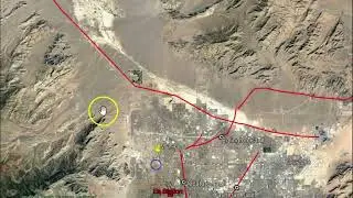 Las Vegas Valley Shear Zone Earthquake Swarm, Magnitude 4.4 Quake