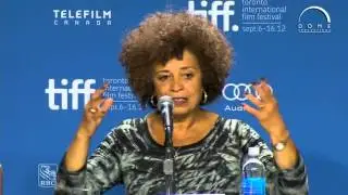 FREE ANGELA & ALL POLITICAL PRISONERS Press Conference | Festival 2012