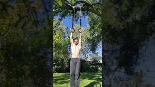 Calisthenics Ring Muscle-Up Strict Form No Kippping Bodyweight Training Ring Workout #shorts