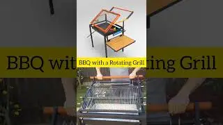 BBQ With a Rotating Grill!! | Mechanical Mechanism| #chairidesign #engineering #technology