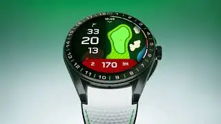 TAG Heuer Connected Caliber E5 Golf Edition White Rubber Smartwatch 45mm - SBT8A81.EB0335