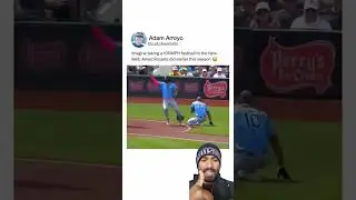 Тест скорости 100 миль в час #бейсбол #mlb