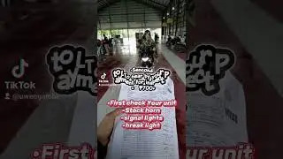 Basic tips Motor Registration (ORCR)