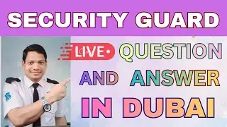 B.S.Rajbnc is live! Security guard live question and answer video in Dubai UAE 🇦🇪 @BSRajbnc_2435