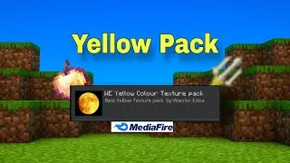 Best Yellow Colour Texture Pack For Minecraft Pocket Edition| Warrior Extra