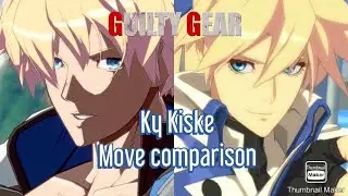 Ky Kiske Xrd rev 2 and Strive move comparison