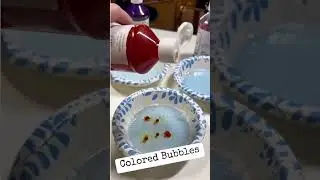 Make Colored Bubbles! | Preschool Science Lessons | FD Education