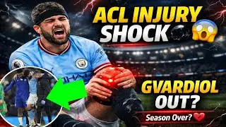 Jo&scaron;ko Gvardiol injury update|Jo&scaron;ko Gvardiol ACL injury|Gvardiol season ending injury highlights 
