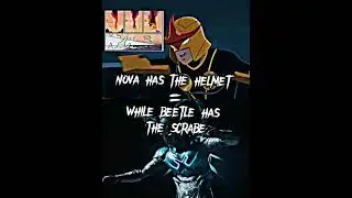 Blue Beetle VS. Nova (Sam Alexander) | #shorts
