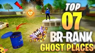 TOP 7 BR-RANK GHOST PLACES After OB50! (Secret Glitches) 😱🔥