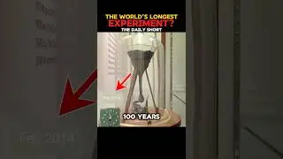 САМЫЙ ДЛИТЕЛЬНЫЙ эксперимент в мире &mdash; эксперимент с падением смолы!