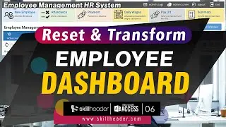 Reset & Transform Dashboard in Employee Management HR System 6