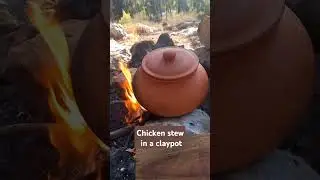 #travel #adventurecooking #claypotchicken