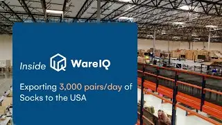 Inside WareIQ: Exporting 3,000 pairs/day of Socks to the USA