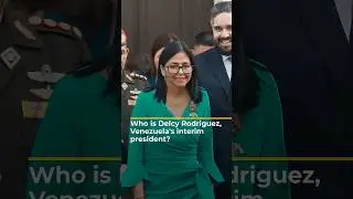 What to know about Delcy Rodriguez, Venezuela's interim president | AJ #shorts